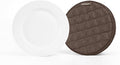 Covermates Keepsakes Quilted Dish Dividers – Set of Padded Plate Protectors for China & Dinnerware Storage, Scratch Protection, Machine Washable, Bronze