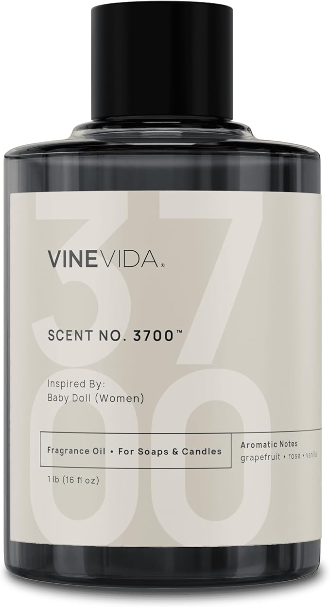 VINEVIDA [16 Oz] Inspired by: Baby Doll (Women); Fragrance Oil for Candle Making and Soap Making - Premium Candle Scents for Soy Candles