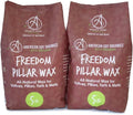 American Soy Organics Freedom Soy Wax Beads for Pillar Candle Making - Natural Supplies - Paraffin-Free,Beeswax-Free Candle Wax for Votives, Pillars, Tarts, Tealights and Melts 10lbs