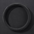 Car Steering Wheel Cover for Sonata SEL 2024, Leather Elastic Steering Wheel Protector Breathable Anti-Slip Steering Wheel Covers,Black-O
