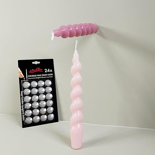 NJAO HOO Candle Sticky Dots Candle Adhesive Taper Candle Accessories Candle Wax Dots