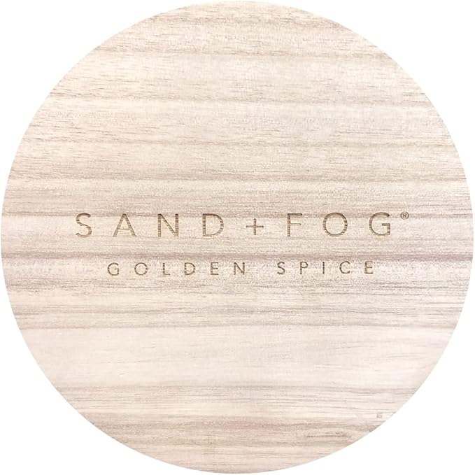 Sand + Fog Scented Candle - Golden Spice - Additional Scents and Sizes – 100% Cotton Lead-Free Wick - Luxury Air Freshening Jar Candles - Perfect Home Décor for Your Cocktail Table – 23 oz