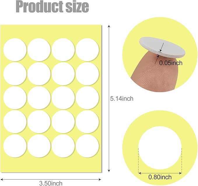 300Pcs Candle Wick Stickers, Candle Making Kit, Double-Sided Stickers for Candle Making (300)