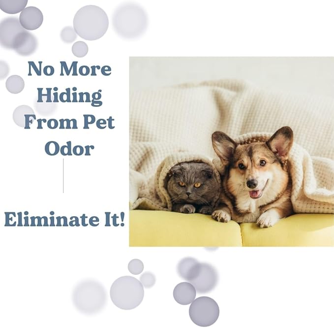 Pet Palace Candles - Odor Eliminator Candle, Incredible Scents - 100% Soy - Neutrolizer Eliminates Odors from Pets, Smoke, Urine, and More. Eco-Friendly and Non-Toxic (Fresh Linen)