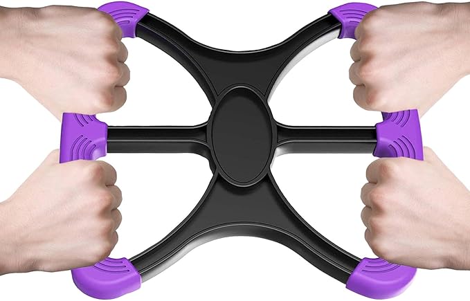 Lift Assist Standing Aid for Elderly & Disabled, Portable Standing Mobility Aid with Non-Slip Grip Handles, Fall Assist Device for Seniors, Bariatric Patients, Nurses & Caregivers (Purple)