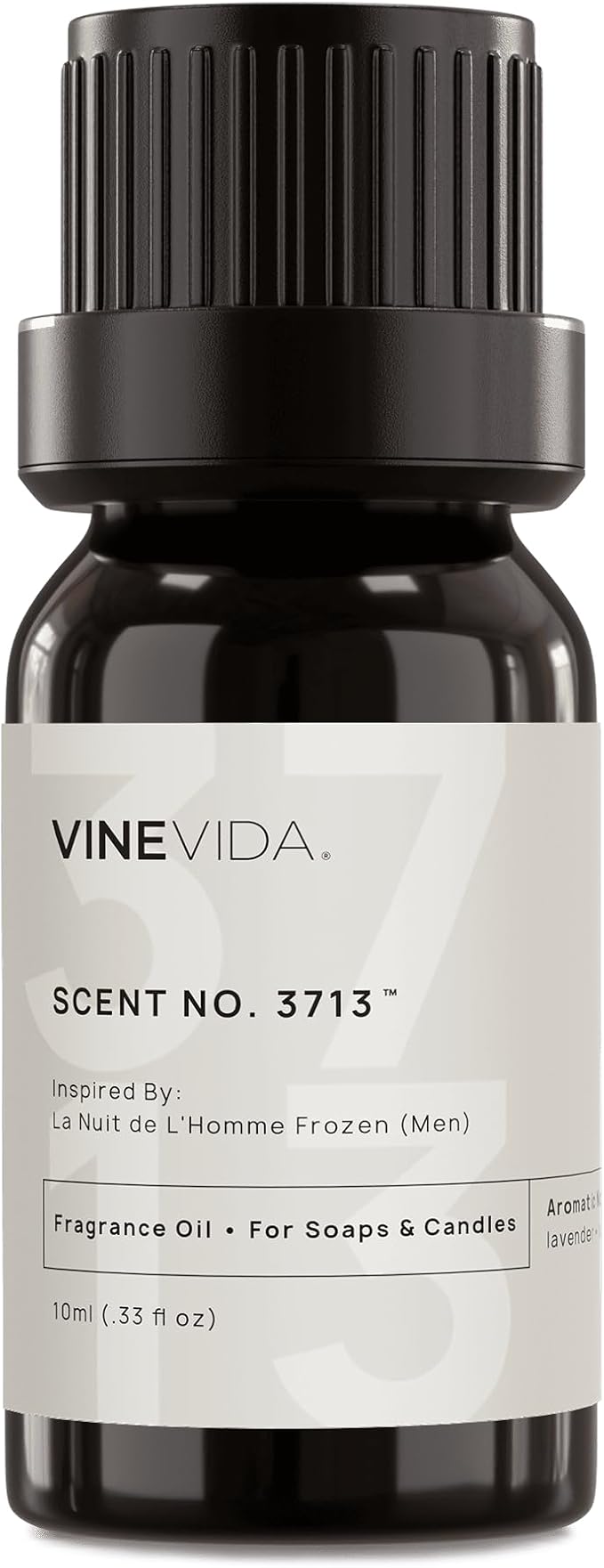VINEVIDA [0.33 Oz] Inspired by: La Nuit de L'Homme Frozen (Men); Fragrance Oil for Candle Making and Soap Making - Premium Candle Scents for Soy Candles