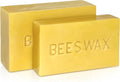 100% Pure Beeswax Block – Natural, Filtered & Cosmetic Grade – Locally Sourced, Additive-Free – for Skincare, Salves, Balms, DIY Crafts & Candle Making (1lb) (1, Pounds)