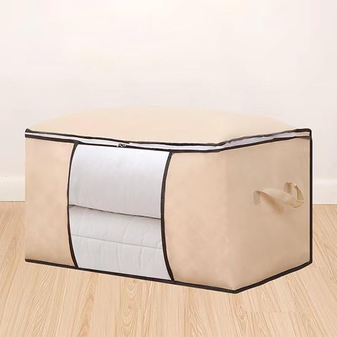Heavy Duty Moving Bags, Moving Boxes with Reinforced Handles ＆ Premium Double Zippers, 2024 New Storage Tote for Space Saving, Packing ＆ Moving Storage