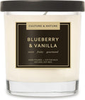 CULTURE & NATURE Natural Soy Wax Candle 7oz (Blueberry & Vanilla)