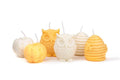 Bombini's Own Beeswax Miniature Candles, Assorted (Vanila, Owl)