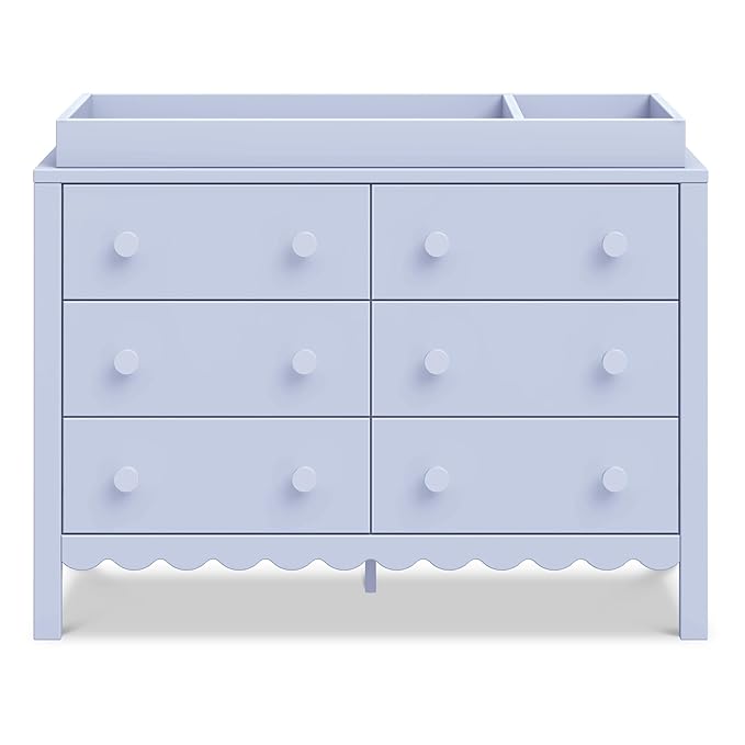 Davinci Universal Wide Removable Changing Tray in Powder Blue