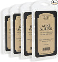Manly Indulgence Gone Sailing Scented Wax Melts, Wax Melt Warmer Cubes, Long Lasting Scented Wax Warmer Cubes, 4 Pack, 6 Cubes Each - Made in The USA
