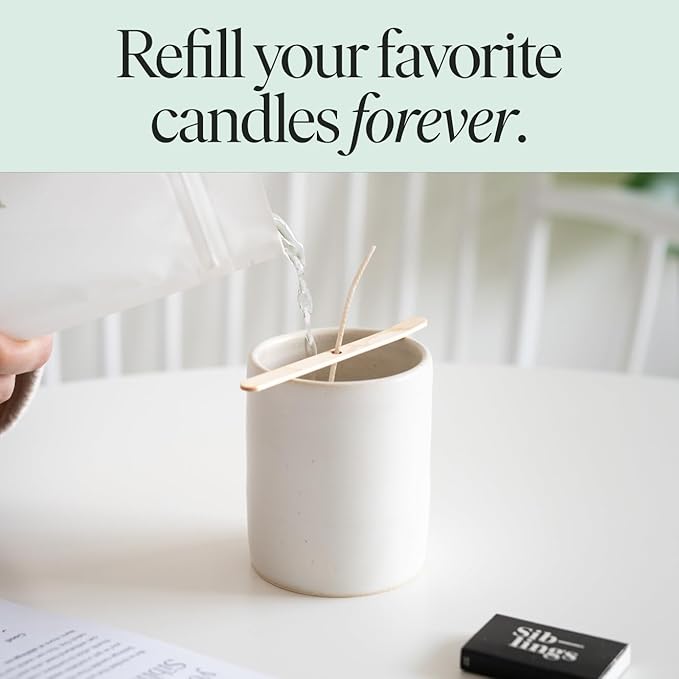 Siblings Candle Making Kit | DIY Coconut Soy Wax - Candle Kit (3 Kits)
