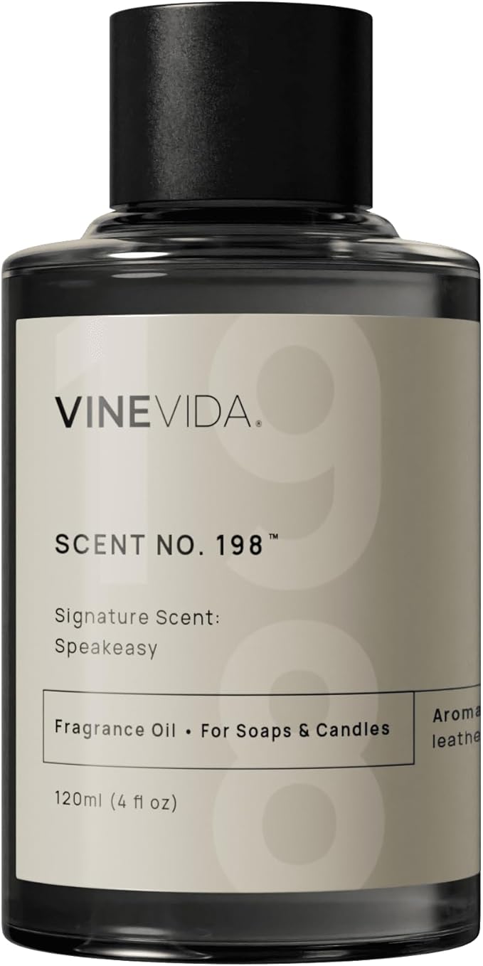 VINEVIDA [4 oz] Scent Speakeasy; Fragrance Oil for Candle Making and Soap Making - Winter & Holiday Oils