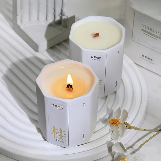 300pcs Thickened Wood Wicks Wooden Candle Wick with Stickers and Bases Candle Wicks for Candle Making Crackling Sound 5.1 X 0.5 Inch Wooden Wicks for Candle Making 300 pcs in Total