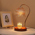 GEEZO Fragrance Candle Warmer Lamp，Electric Candle Warmer with Timer & Dimmer，Mom Christmas Birthday Gifts for Women, House Warming Gifts New Home Bedroom Decor