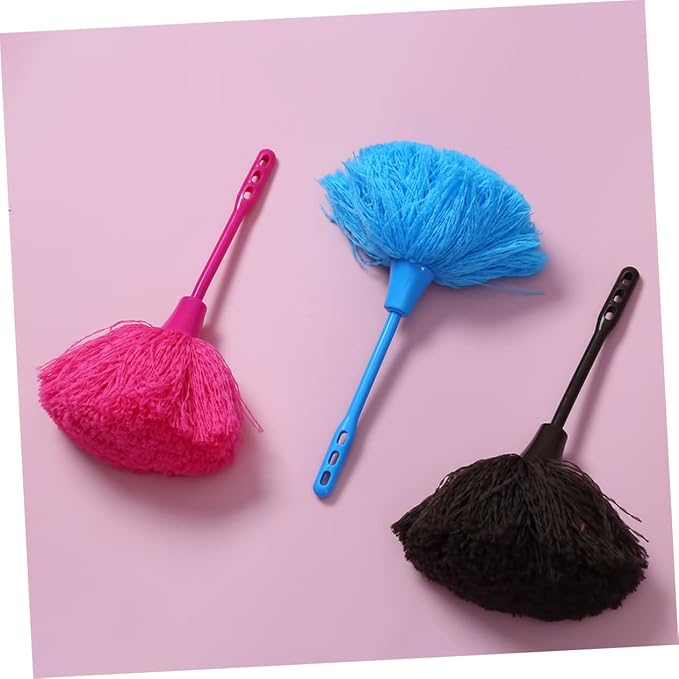 2pcs Household Handheld Duster Reusable Cleaning Tools with Non-Slip Ergonomic Handle for Home Car Office and Kitchen