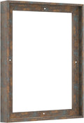 Pixy Canvas Floater Frame 24x28 for 1-1/2 (1.5) inch Deep Canvas Paintings/Canvas Prints/Wood Canvas Panels/Wall Art/Wall Decor/Home Decor/Artwork (Rusty Blue, 24 x 28 inch, Portrait)