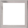PIXY CANVAS Floater Frame 6x6 for 1-1/2 (1.5) inch Deep Canvas Paintings/Canvas Prints/Wood Canvas Panels/Wall Art/Wall Decor/Home Decor/Artwork (Chrome, 6 x 6 inch, Square)