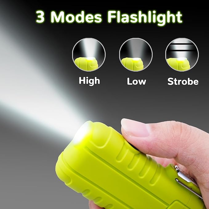Laffizz Waterproof Lighter Outdoor Flexible Neck Windproof USB Rechargeable Plasma Lighters Flashlight Flameless Electric Arc Lighter for Candle Camping Hiking Outdoor Survival Activities Tatical Gear
