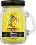 Beamer Candle Co. - Lemon Pound Cake Cake Cake Candle – Notes of Lemon, Vanilla, Sugar - Odor Eliminating - High Fragrance - Small 4oz Mason Jar - 22 Hour Burn Time