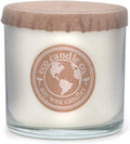 Eco Candle Co. Recycled Candle, Naked, 6 oz. - Unscented - 100% Soy Wax, No Lead, Kraft Paper Label & Lid, Hand Poured, Phthalate Free, Made from Midwest Grown Soybeans, All Natural Wicks