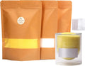 CandHeal Pearled Candle Wax Refillable,3.3Lb Scented Candle Sand with 20 Wicks,DIY Candle Making Kit