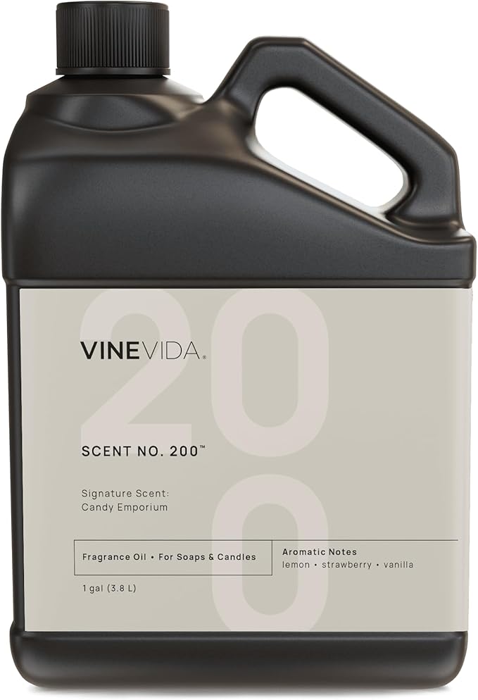VINEVIDA [128 oz] Scent Candy Emporium; Fragrance Oil for Candle Making and Soap Making - Winter & Holiday Oils