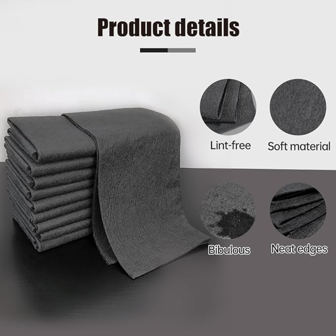 Wegodal Thickened Magic Cleaning Cloth, 2026 Upgrade Reuseable Streak Free Microfiber Cloth Microfiber Cleaning Cloth, Multipurpose Miracle Rags for Kitchen, Window, Glass, Cars (5Pcs, 8X12in)