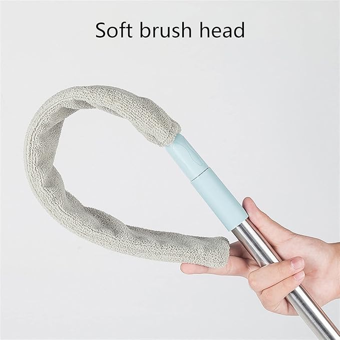 Microfiber Duster and Telescopic Gap Dust Cleaner Tool,can Be Used Wet Or Dry,Dusters for High Ceilings and Fans,Furniture