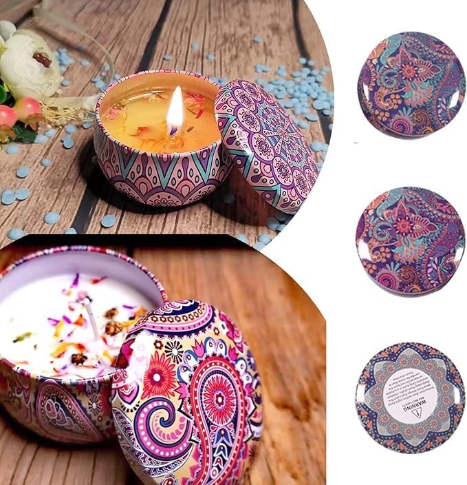 Harnico Candle Making Kit with Candle Wax Melter 1300ML Melting Pot 304 Stainless Steel Candle Pouring Pot for Melting Wax, Including 100pcs Candle Wicks, Mixing Spoon, Center Devices, Wick Sticker