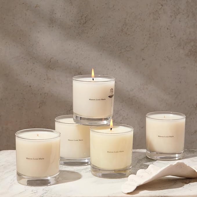 Maison Louis Marie - No.01 Scalpay Soy Wax Candle | Luxury Fragrances for a Modern World (8.5 oz | 240 g)