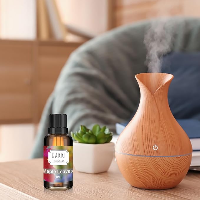 Essential Oils for Diffusers for Home, Scent-Maple Leave, Single Large Size 50ml, CAKKI Fragrance Oils, for Candle Making, for Soap Making, Diffuser Oil Scents