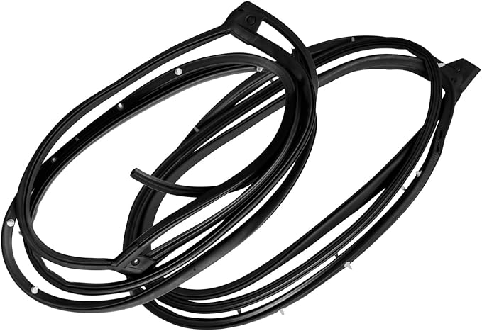 Weather Stripping Seal Strip for Honda Fit Sedan 2003-2008 OE: 72350/72310/72850/72810-SEL-T01 - Sound Deadening Rubber Door Seal Kit Reduce Wind & Road Noise Car Insulation