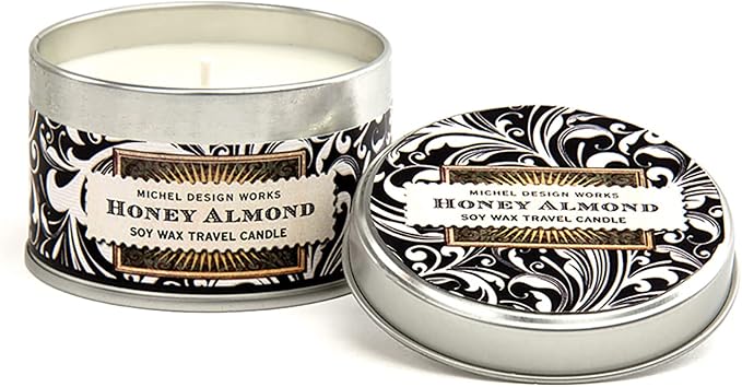 Michel Design Works Honey Almond Travel Candle