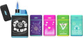 MK Lighter 5-Pack Torch Flame Pocket Lighters, Refillable and Multipurpose, Ideal for Candles, BBQ, Camping, and Everyday Use (EDM-Plur-5PC)