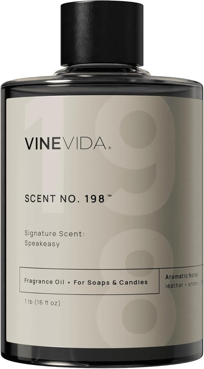 VINEVIDA [16 oz] Scent Speakeasy; Fragrance Oil for Candle Making and Soap Making - Winter & Holiday Oils