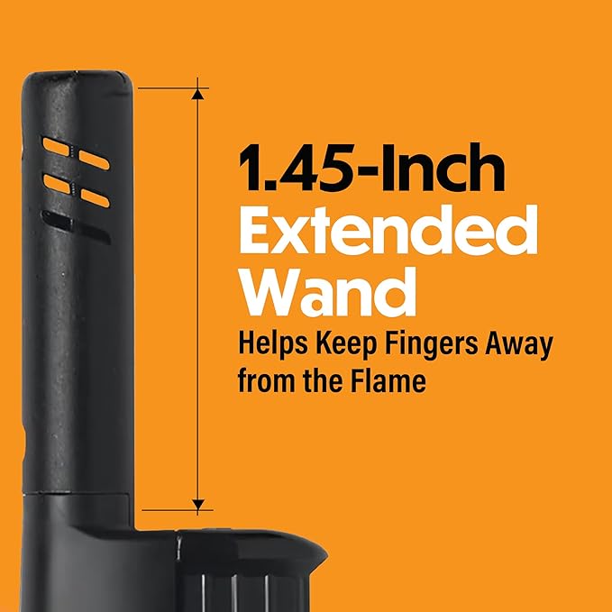 BIC EZ Reach Lighters, Long Metal Wand Candle Lighters for Safer Lighting, Pastel Colors, 6-Pack (Colors May Vary)