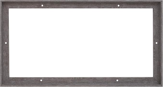 Pixy Canvas Floater Frame 14x18 for 3/4 (0.75) inch Deep Canvas Paintings/Canvas Prints/Wood Canvas Panels/Wall Art/Wall Decor/Home Decor/Artwork (Rustic Gray, 14 x 18 inch, Landscape)