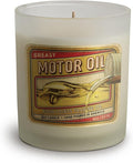 Motor Oil Scented 8 Oz Soy Aromatherapy Candle w/Jar - Four Points Trading Co.