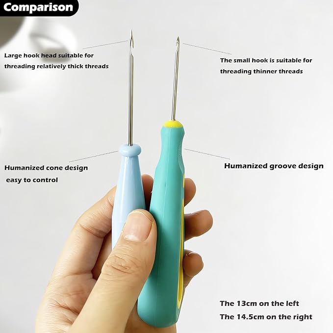 Nimozekd Candle Making Kit, 32 Pieces, Professional Supplies for Adults with Storage Bag, Hook Eye Punch Awl, Long Wicking Needle, Round Nose Pliers