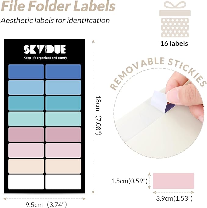 SKYDUE Accordion File Organizer, Expanding File Folder with 8 Pockets, Portable Document Paper Receipt Organizer, Letter/A4 Size Filing Folder School Office Supplies Cream