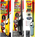 3 Pack - 2 Pack Scripto Multi Purpose Wind Resistant Lighter (Assorted Color) + 1 Pack Calico Hot Shot 2 Xtra Long Camping Grilling Home, Adjustable Flame