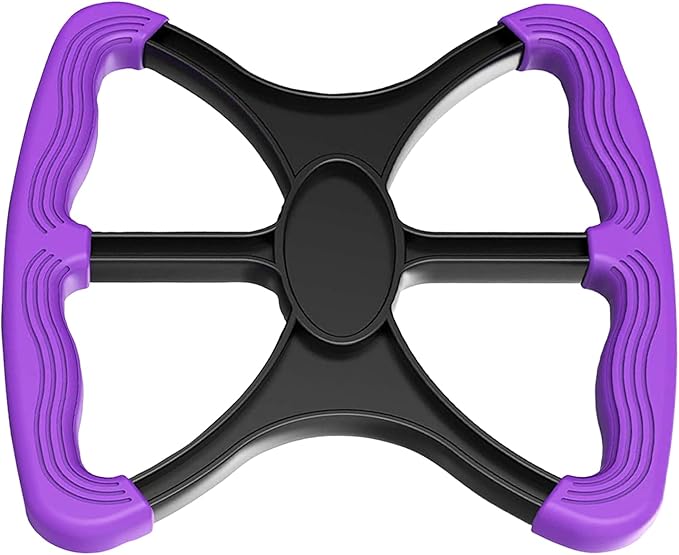 Lift Assist Standing Aid for Elderly & Disabled, Portable Standing Mobility Aid with Non-Slip Grip Handles, Fall Assist Device for Seniors, Bariatric Patients, Nurses & Caregivers (Purple)
