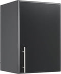 Prepac Elite 16" Stackable Wall Cabinet in Black
