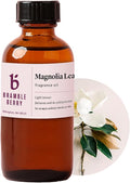 Bramble Berry Magnolia Leaf and Tonka Fragrance Oil 2 oz | Deep Floral, Vanilla & Spice Scent for Soap Making, Candles, Bath Bombs & Perfume | Skin Safe, Vegan, Paraben & Phthalate Free, Essential Oil