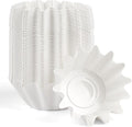 PEASUG 50 Pcs Wax Melt Liners, Wax Melt Warmer Liners, Leakproof & Reusable Wax Melt Cups for Wax Burner, Wax Melters, Candle Warmers, Scented Wax, Plug Warmers, Electric Wax Warmers (White)