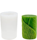 Tree Leaf Candle Mold Silicone Clay Soap Mould for Making Soy Wax Beeswax Candles Handmade Art Craft Fondant Cake Decor