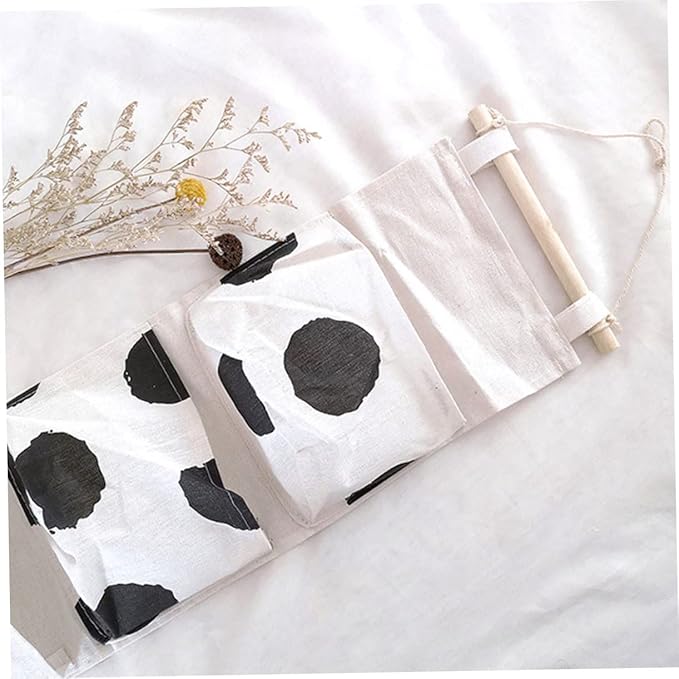 GLEAVI Fabric Storage Bag Bags Storage Waist Hanging for Comforter Bedding Wall-Side Hanging Multipurpose Pouch