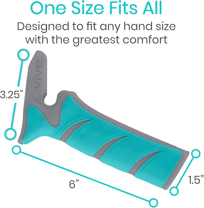 Vive Car Handle Assist for Elderly - Scratch Proof Latch - Auto Grab Bar Cane Support Aid - Standing Mobility Safety Tip to Help Get Out - Portable Assistive Device for Seniors, Handicapped